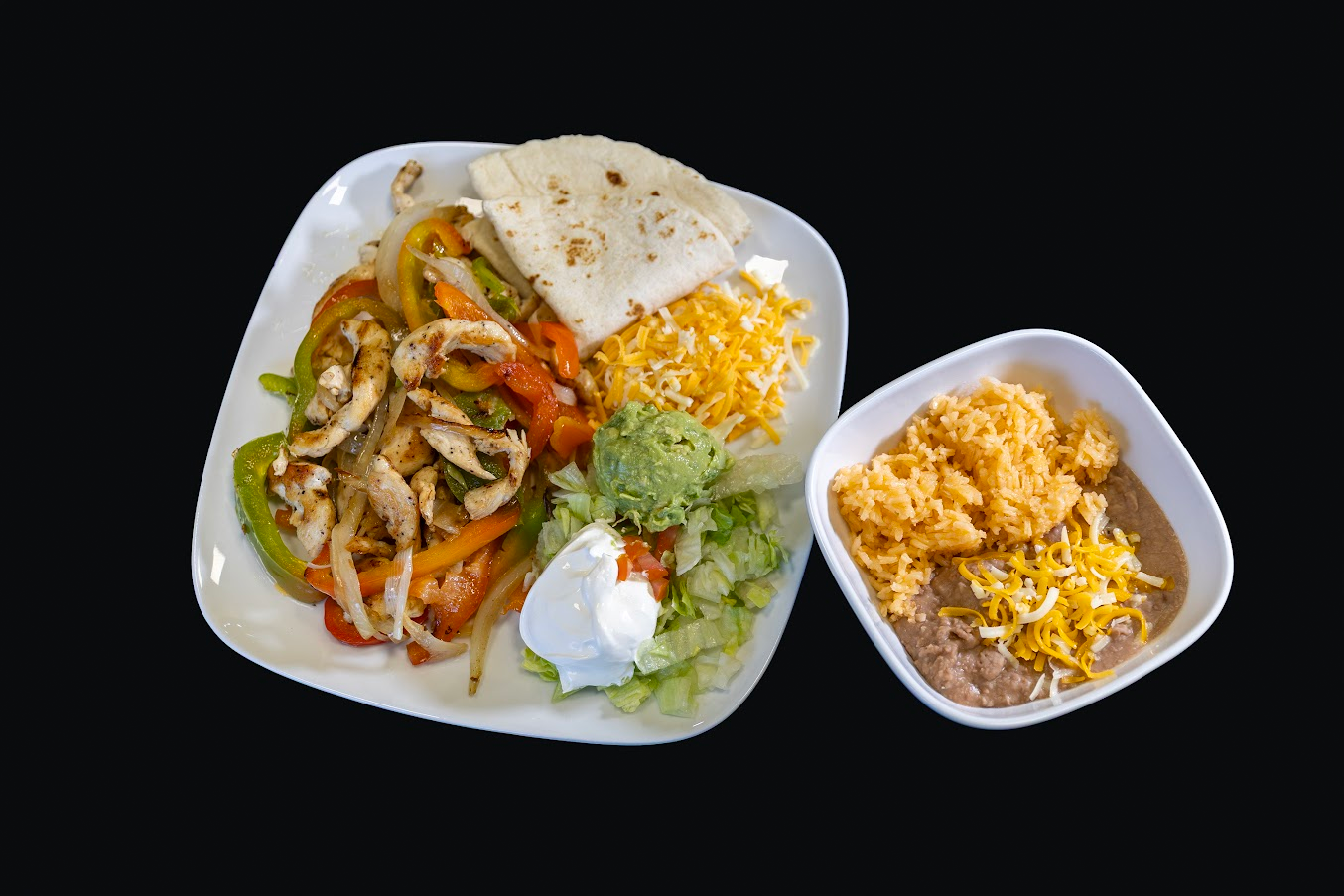 Dishes from the kitchen